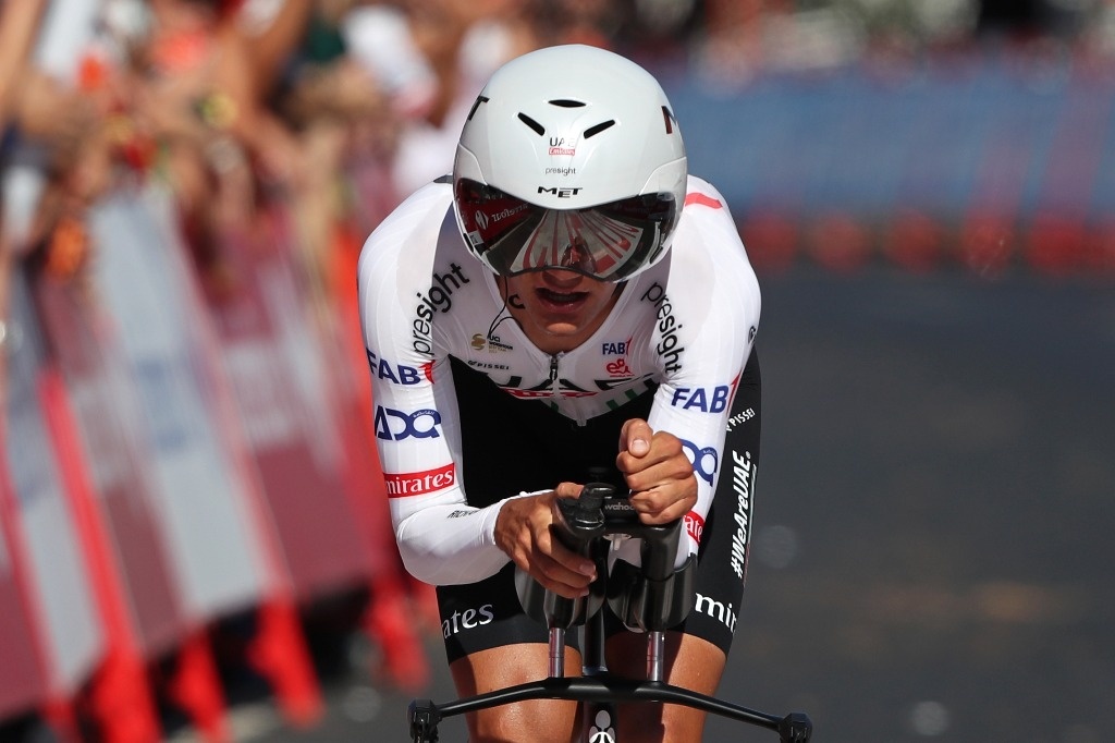 Mexican Isaac del Toro finished in the top 20 in the Vuelta de España