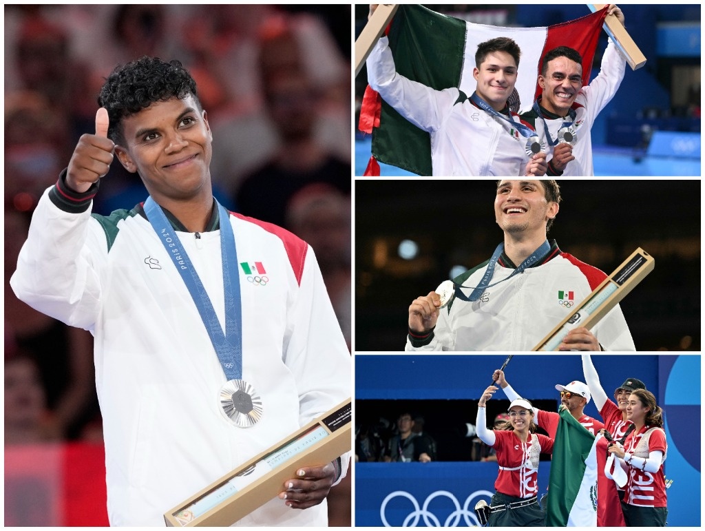 Mexico wins 5 medals; the gold medal did not arrive