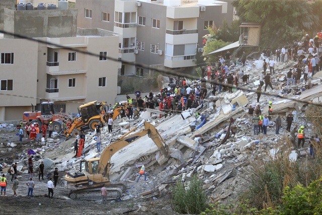 New Israeli bombings in Lebanon leave almost 60 dead