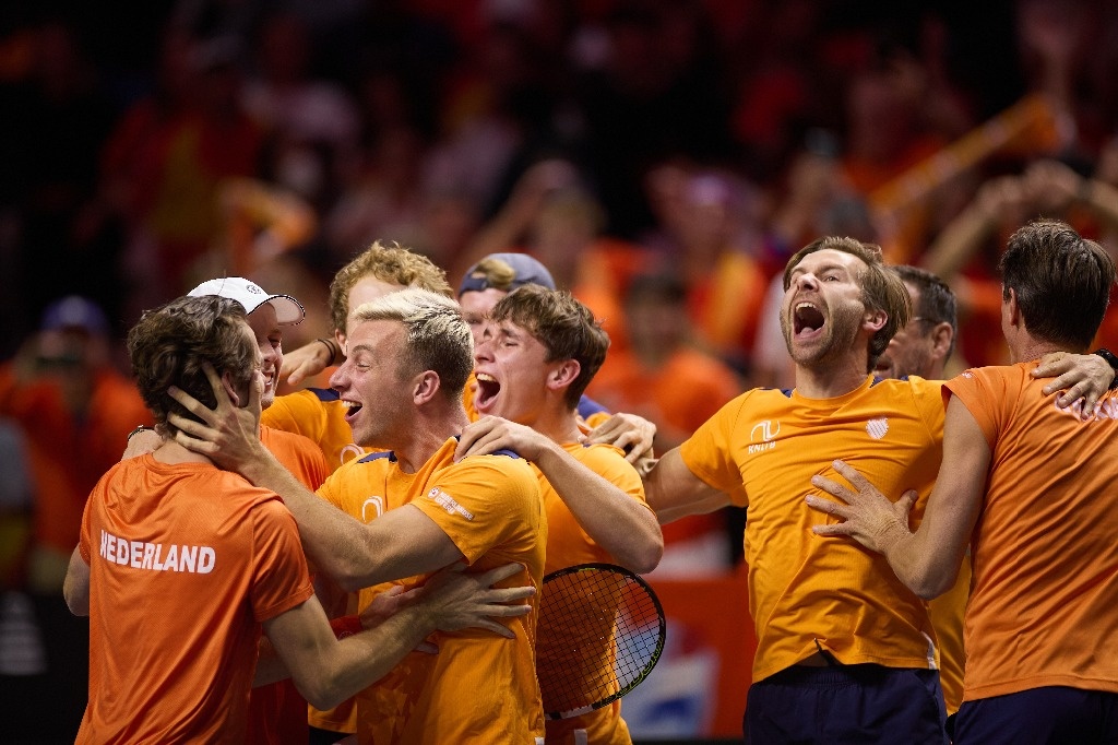 Netherlands beats Germany and will play its first Davis Cup final