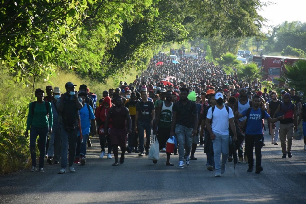 La Jornada - Piden apoyo caravana de migrantes que saldrán día de  elecciones en EU