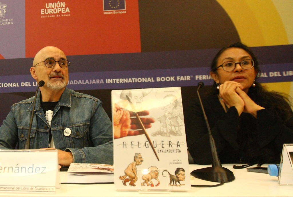 La Jornada Presentan El Libro Helguera Caricaturista En La FIL