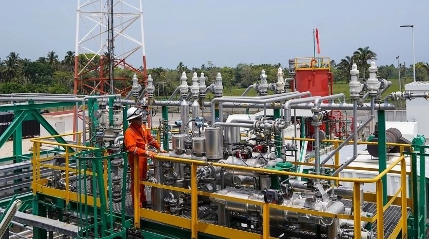 National hydrocarbon production fell 6.17% in September