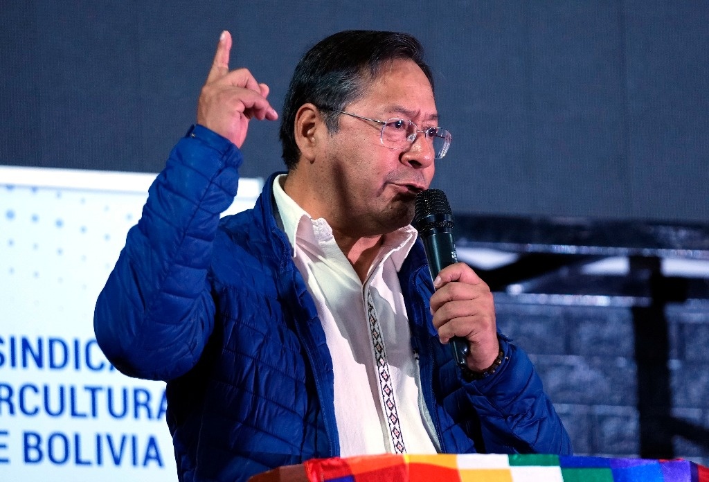 Arce proposes referendum on presidential re-election in Bolivia