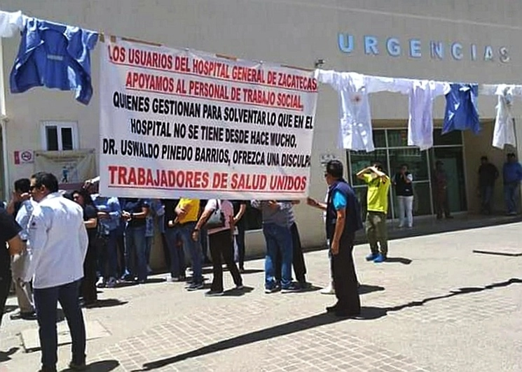 La Jornada Protesta Personal De Salud En Zacatecas 4201