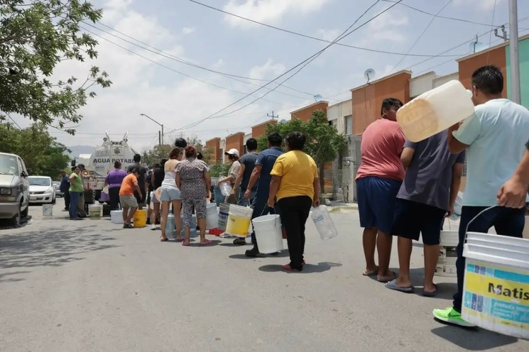 La Jornada Protestan Nuevamente Por Escasez De Agua En Monterrey 7249