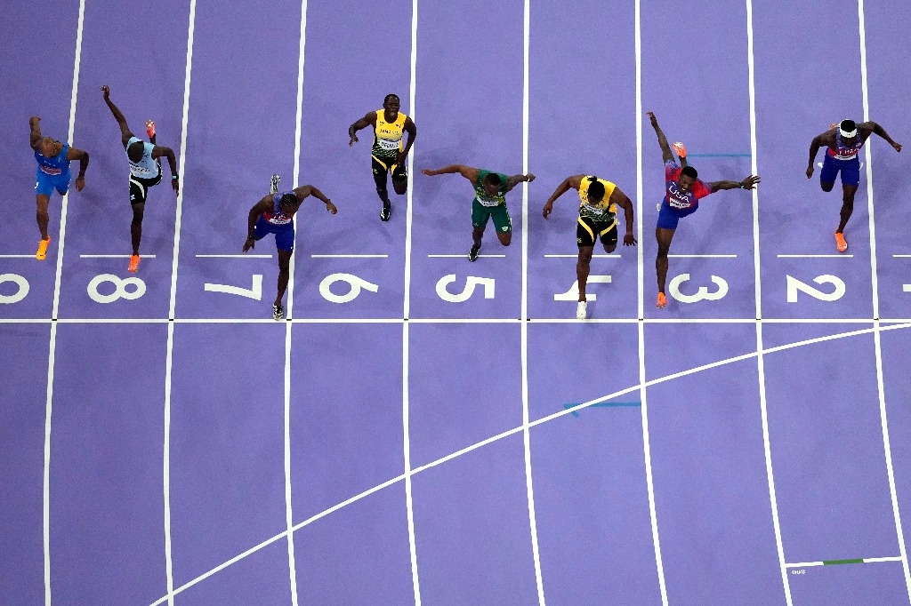 La Jornada - Prueba reina del atletismo se definió por 5 milésimas