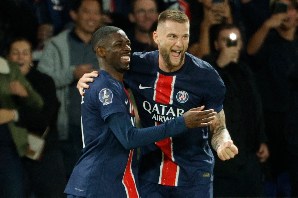 PSG come back against Brest and continue their winning streak in Ligue 1