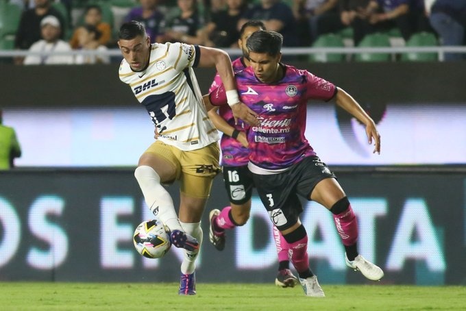 Pumas, in a league; signs his direct pass after defeating Mazatlán