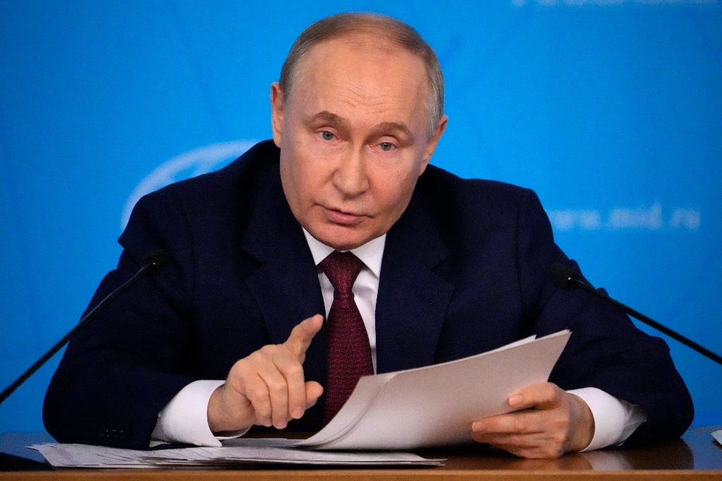 Putin situations truce in Ukraine on the withdrawal of troops from annexed areas