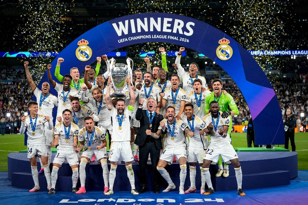 Actual Madrid is proclaimed champion of the Champions League
