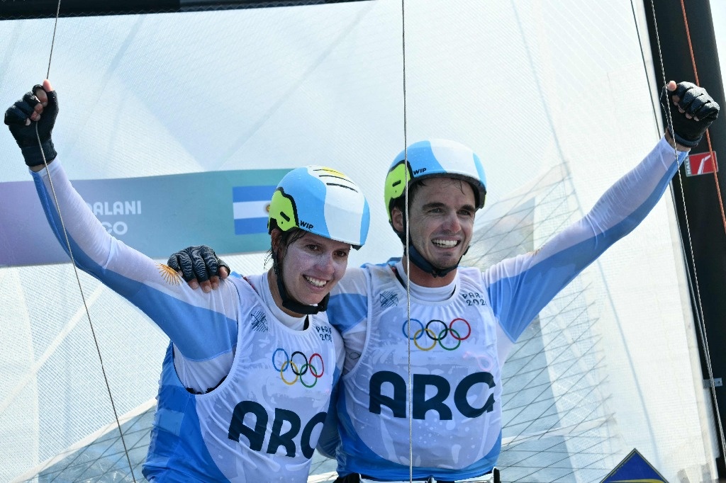 Sailors give Argentina its second medal in Paris 2024