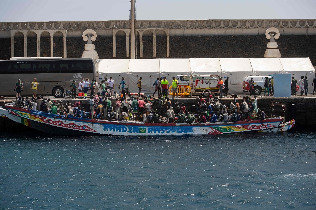 494 migrants adrift rescued on the island of El Hierro