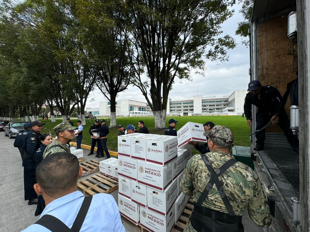 Semar brings more than 2,000 provisions for victims in Guerrero