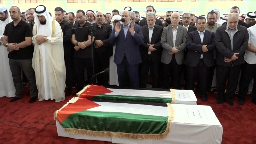 Hamas leader’s funeral adds to regional tension