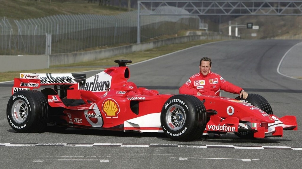 Michael Schumacher’s car in his last year with Ferrari will be auctioned