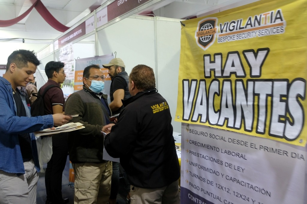 Unemployment charge in Mexico, equal to Japan