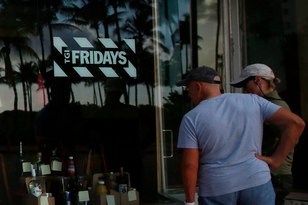 TGI Fridays files for bankruptcy protection after closing branches