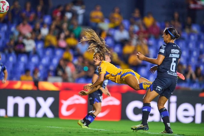 Tigres thrashes Querétaro and takes the lead in the Liga Mx Femenil