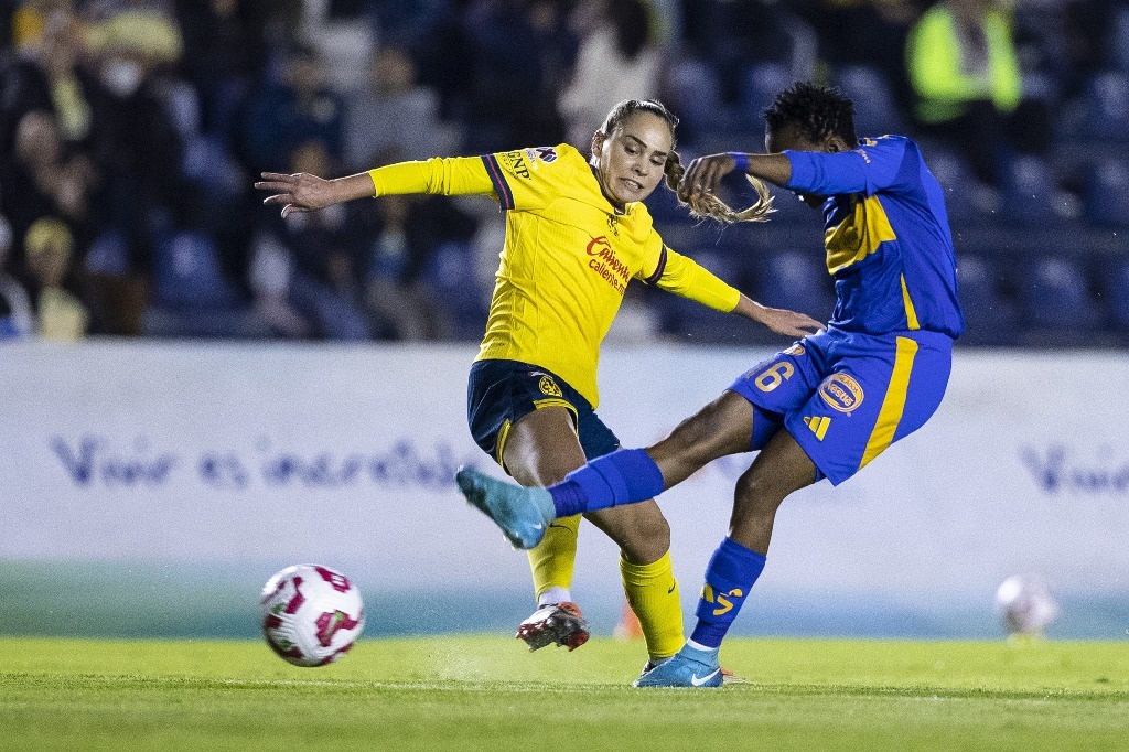 Tigres and América tie and leave open their semifinal series in the Liga Mx Femenil