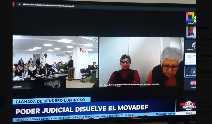 Court dissolves movement related to armed group in Peru