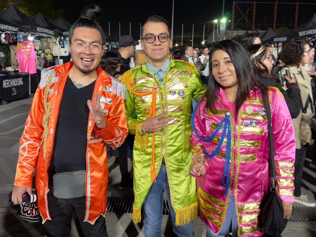 Party atmosphere prior to Paul McCartney’s concert at GNP Stadium