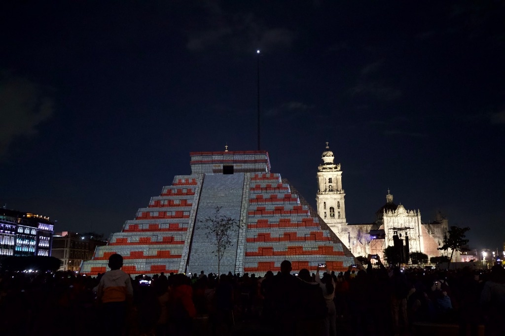 980 thousand individuals visited “Luminous Reminiscence II” within the Zócalo