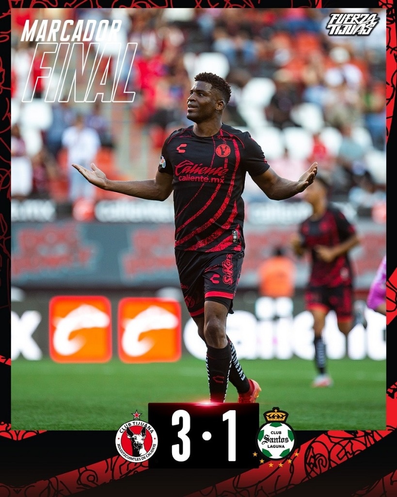 Xolos come back and send Santos to last place in Liga MX